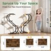 Plant Stand Indoor with Grow Light, 4 Tiered Metal Plant Shelf indoor, 29'' Plant Stands for Indoor Plants Multiple, Flower Stands for Indoor Plants Living Room, Patio, Balcony (2 Pack)