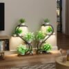 Plant Stand Indoor with Grow Light, 4 Tiered Metal Plant Shelf indoor, 29'' Plant Stands for Indoor Plants Multiple, Flower Stands for Indoor Plants Living Room, Patio, Balcony (2 Pack)